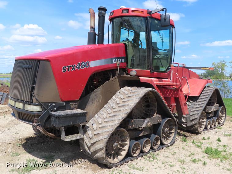 image for item DE3504 2006 Case IH STX480 Quadtrac 4WD tractor