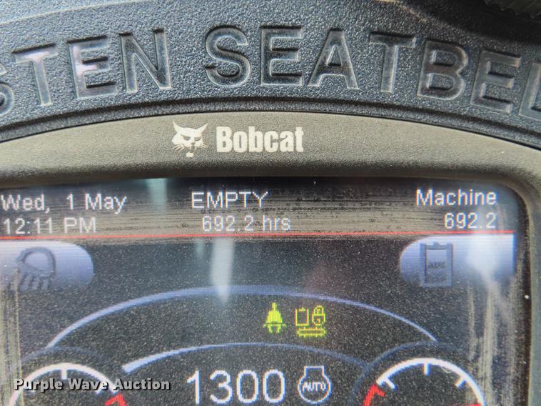 image for item DF7832 2016 Bobcat E45 mini excavator