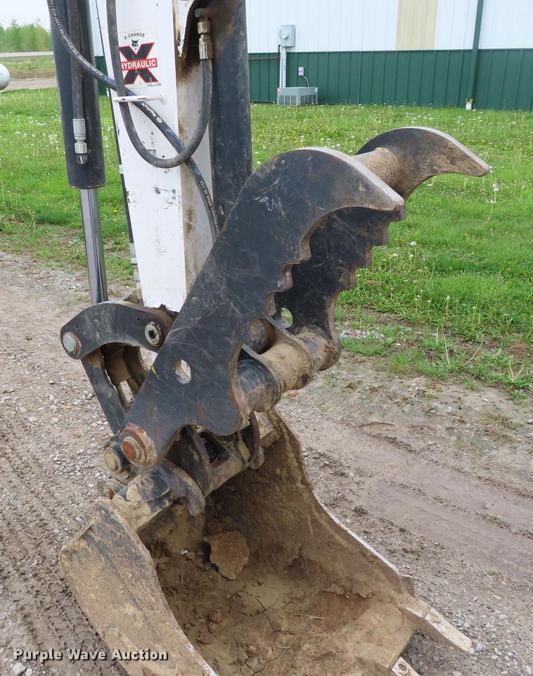 image for item DF7832 2016 Bobcat E45 mini excavator