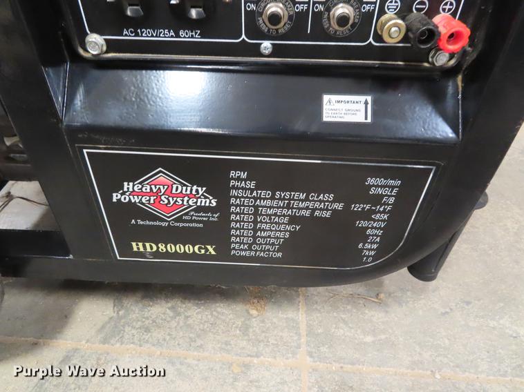 image for item DI9499 Power Systems generator