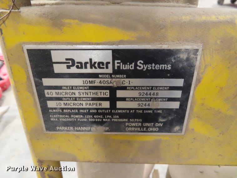 image for item FJ9013 Parker 10MF-40SAC-1 fluid systems filtration unit