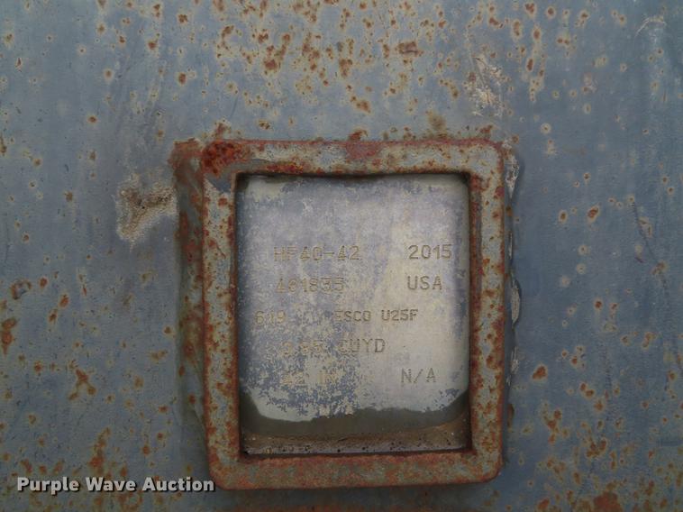 image for item FJ9022 2015 Geith excavator bucket