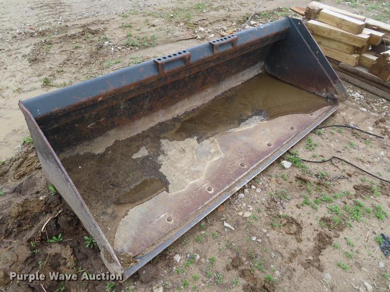 image for item FJ9037 Bobcat 84"W skid steer bucket