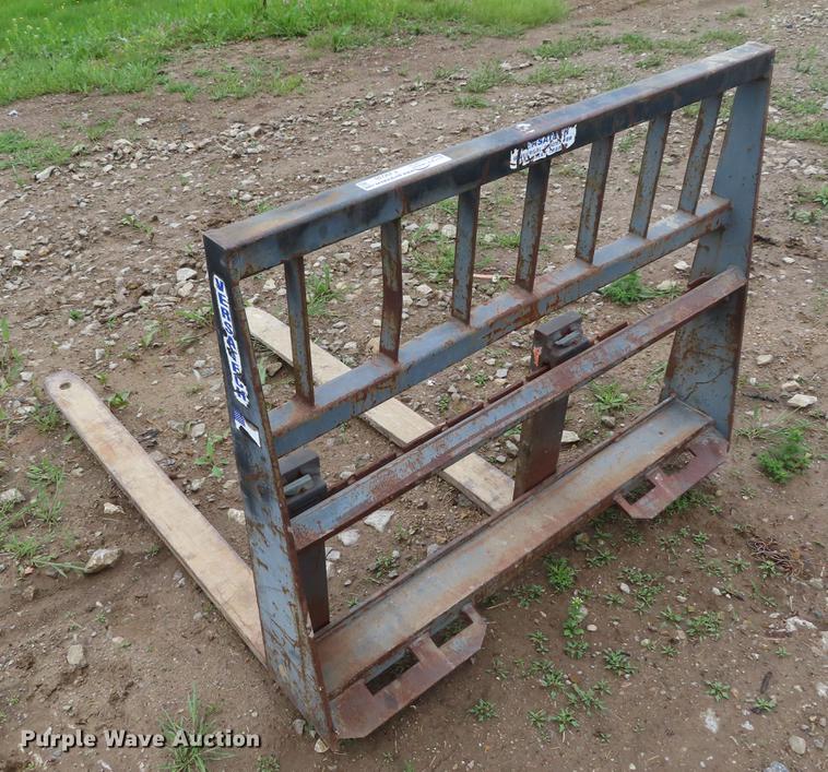 image for item FJ9038 48"L skid steer pallet forks