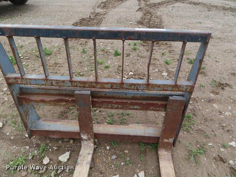 image for item FJ9038 48"L skid steer pallet forks