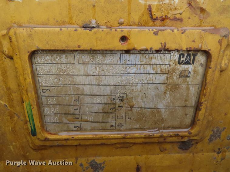 image for item FJ9057 Caterpillar excavator bucket