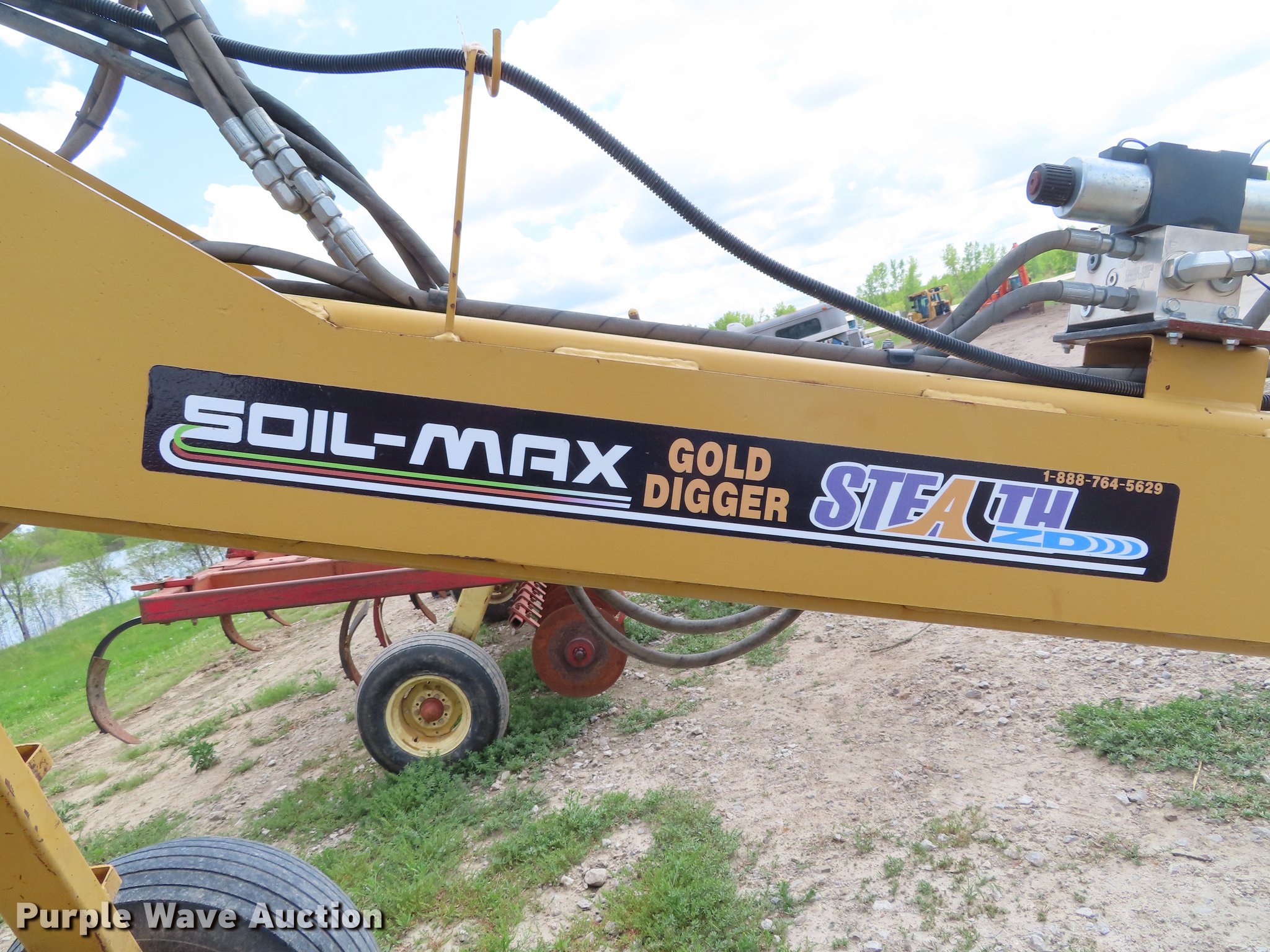 Soil Max Gold Digger Stealth ZD tile plow in Wathena, KS Item DE3505