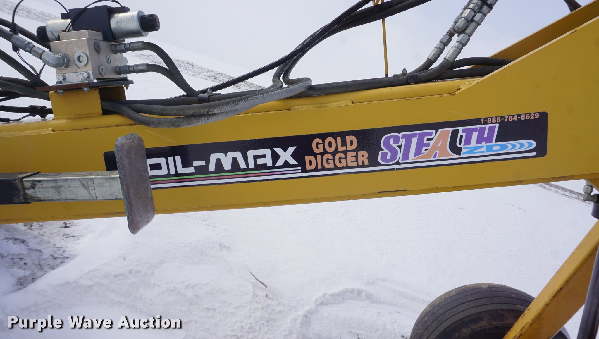 Soil Max Gold Digger Stealth ZD tile plow Item DE3505 Tu...