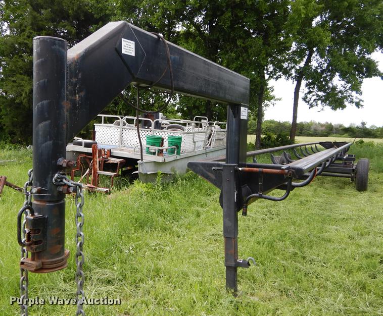 image for item DC0227 Hess Welding hay bale trailer