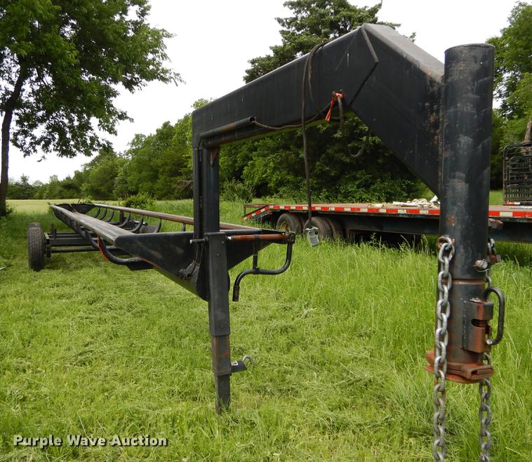 image for item DC0227 Hess Welding hay bale trailer