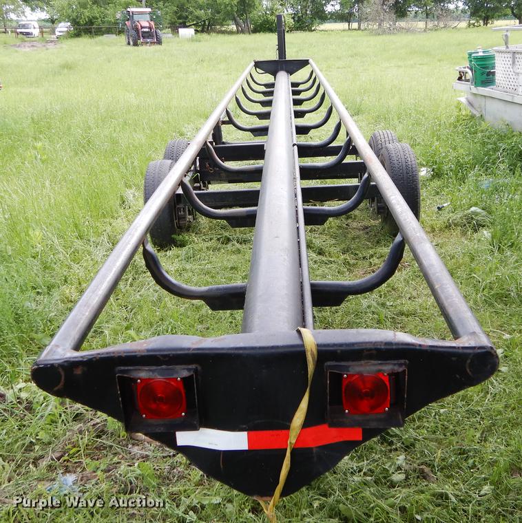 image for item DC0227 Hess Welding hay bale trailer