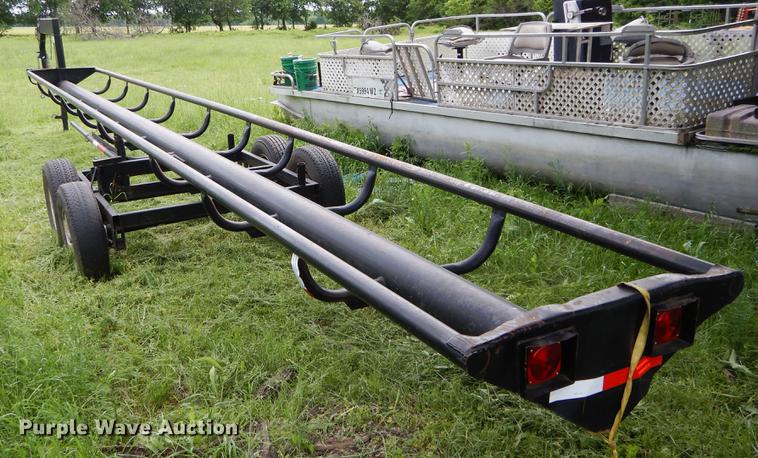 image for item DC0227 Hess Welding hay bale trailer