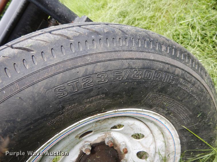 image for item DC0227 Hess Welding hay bale trailer