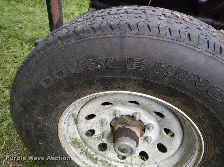 image for item DC0227 Hess Welding hay bale trailer