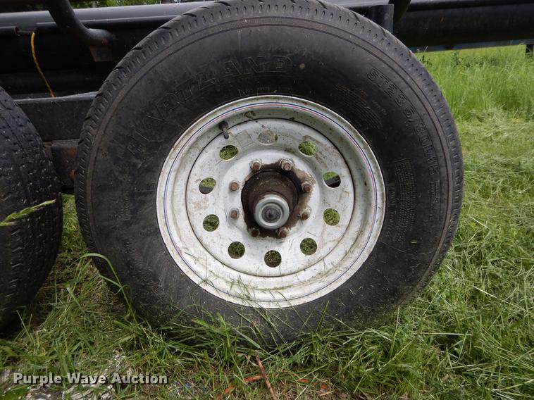 image for item DC0227 Hess Welding hay bale trailer