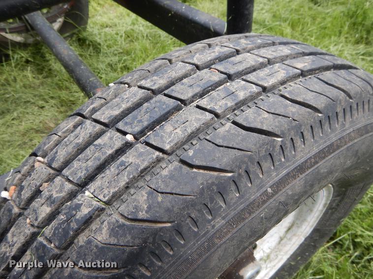 image for item DC0227 Hess Welding hay bale trailer