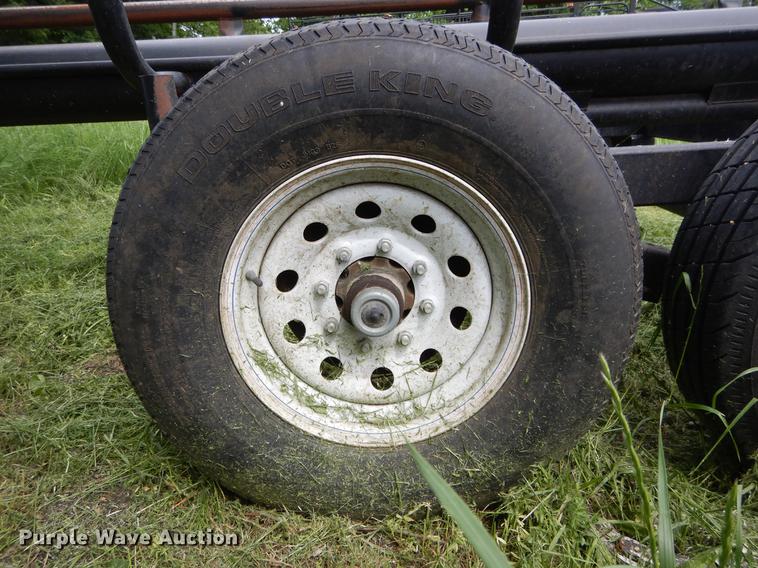 image for item DC0227 Hess Welding hay bale trailer