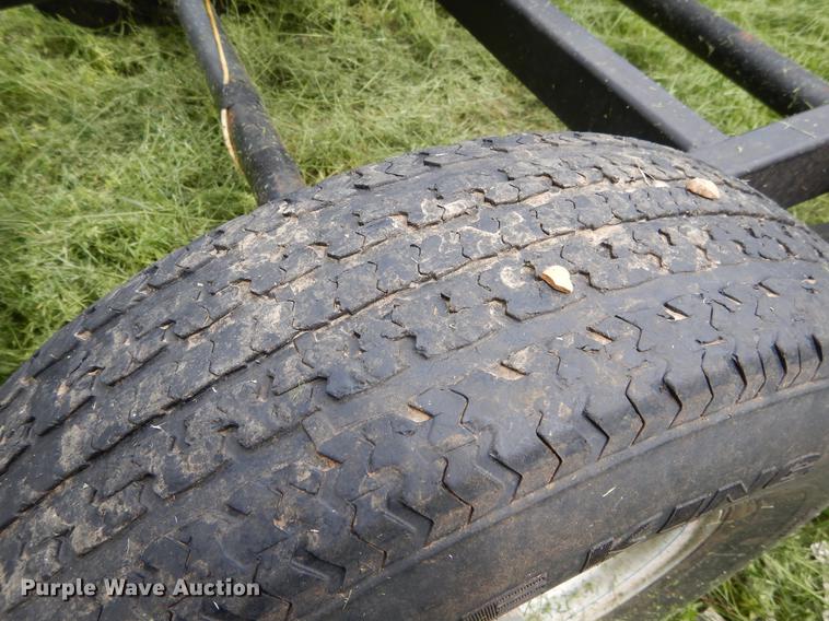 image for item DC0227 Hess Welding hay bale trailer