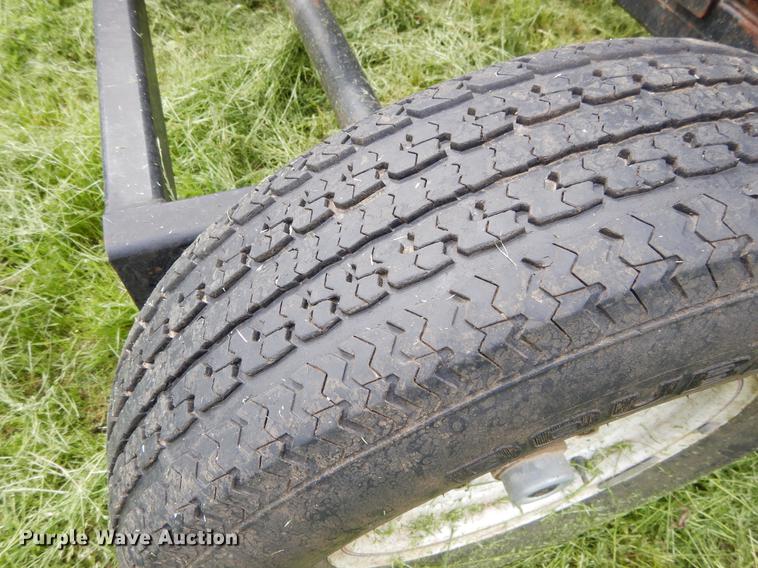 image for item DC0227 Hess Welding hay bale trailer