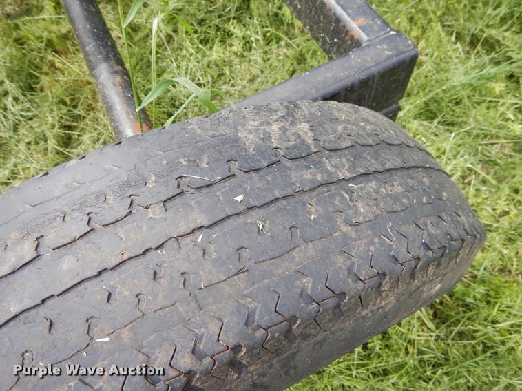 image for item DC0227 Hess Welding hay bale trailer