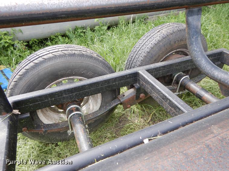 image for item DC0227 Hess Welding hay bale trailer