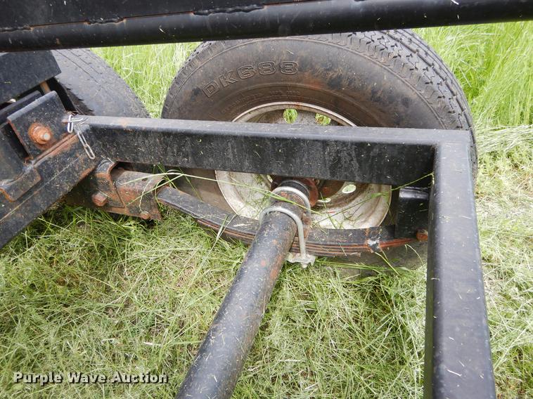 image for item DC0227 Hess Welding hay bale trailer