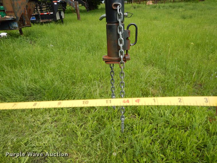 image for item DC0227 Hess Welding hay bale trailer