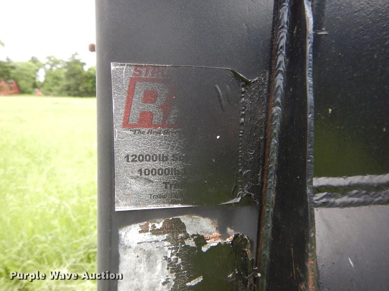 image for item DC0227 Hess Welding hay bale trailer