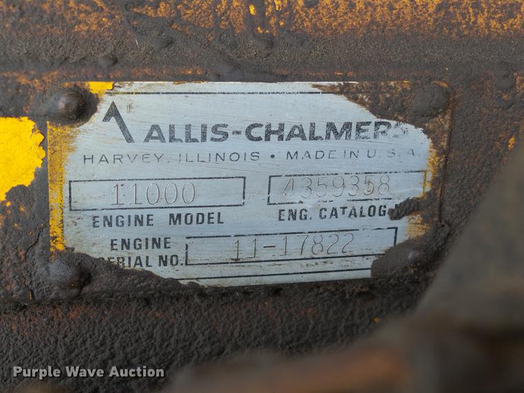 image for item DC5208 Allis Chalmers M100 motor grader