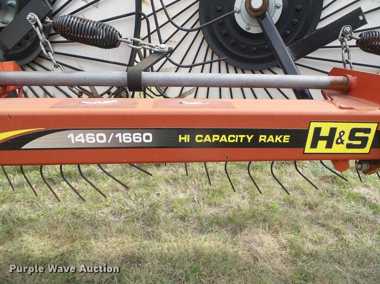 image for item DC5213 H&S BF1460 hi-capacity hay rake