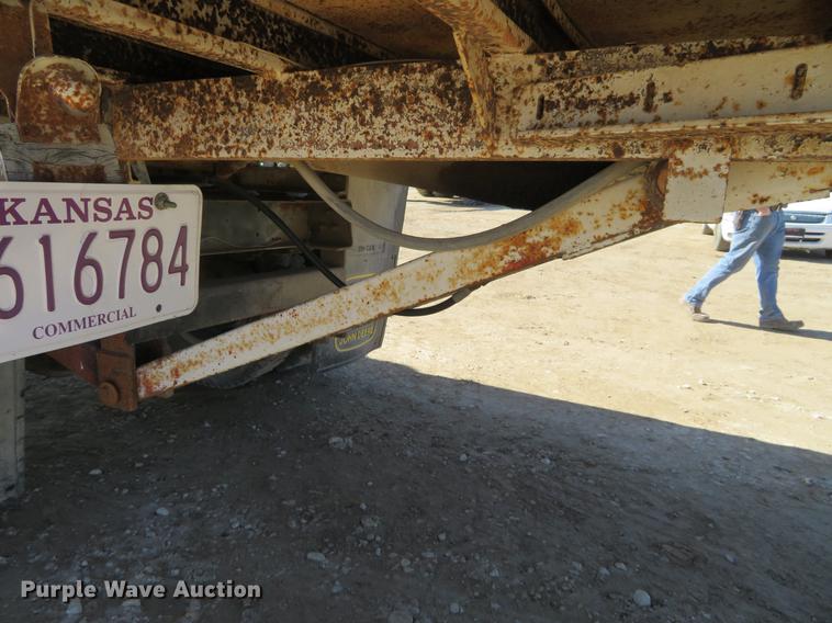 image for item DD6917 1985 Chevrolet C70 flatbed truck with crane