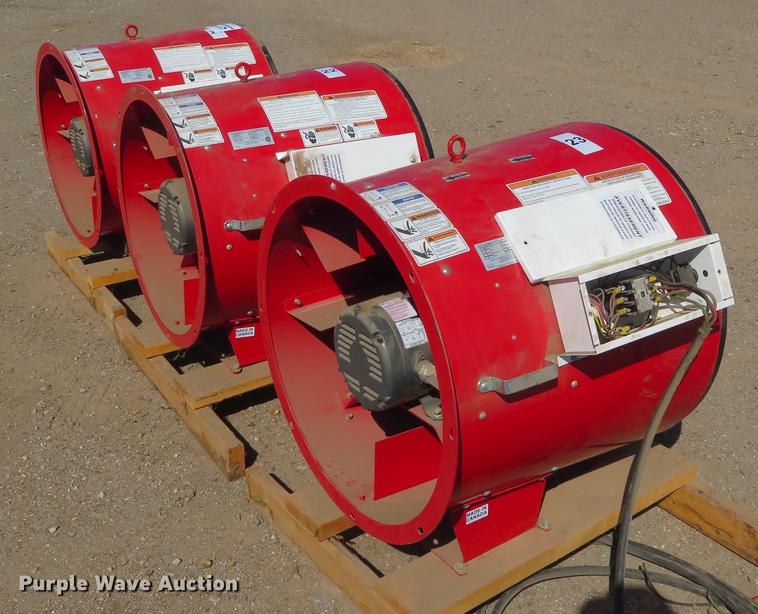 image for item DD6990 (3) Keho ATT-80534 high speed inline centrifugal turbo fans