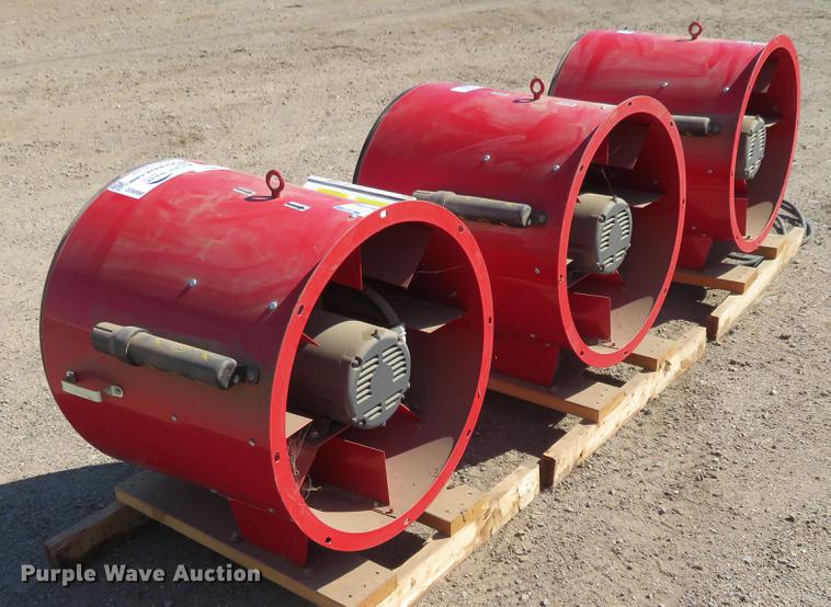 image for item DD6990 (3) Keho ATT-80534 high speed inline centrifugal turbo fans