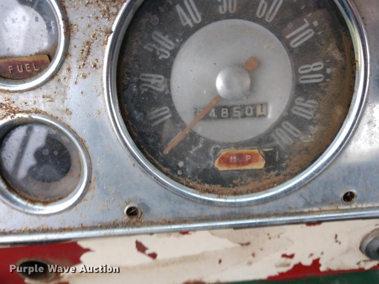 image for item DD7003 1963 Ford 950 semi truck