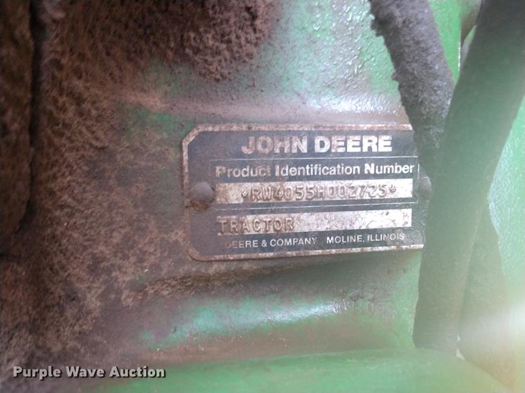 image for item DD7009 1990 John Deere 4055 tractor