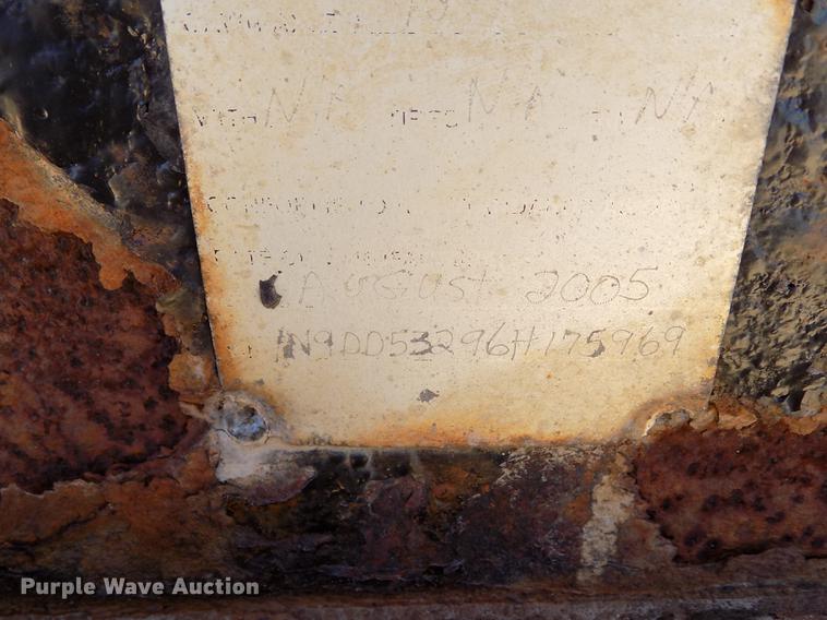 image for item DE1170 2006 Neville drop deck equipment trailer