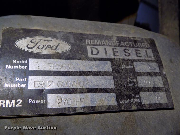 image for item DE1182 1990 Ford L8000 grain truck