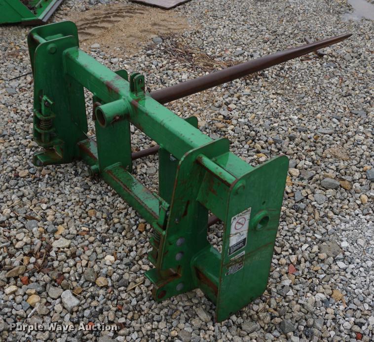 image for item DF7622 (2) John Deere loader attachments