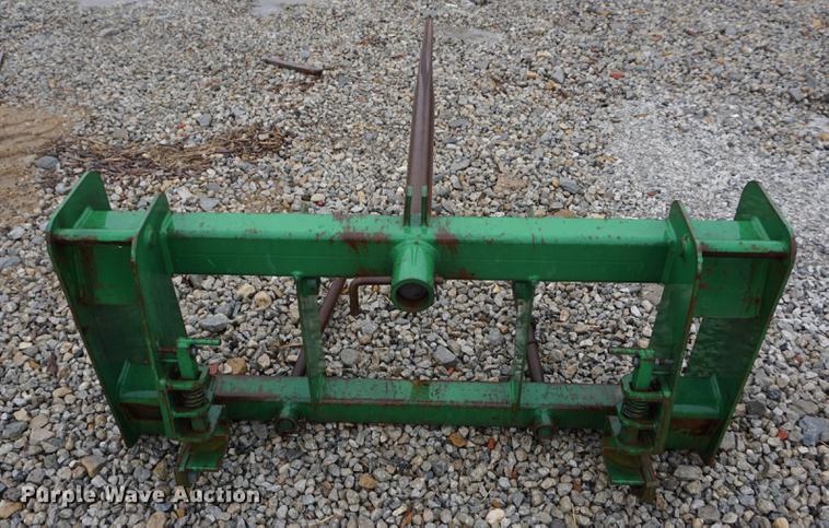 image for item DF7622 (2) John Deere loader attachments