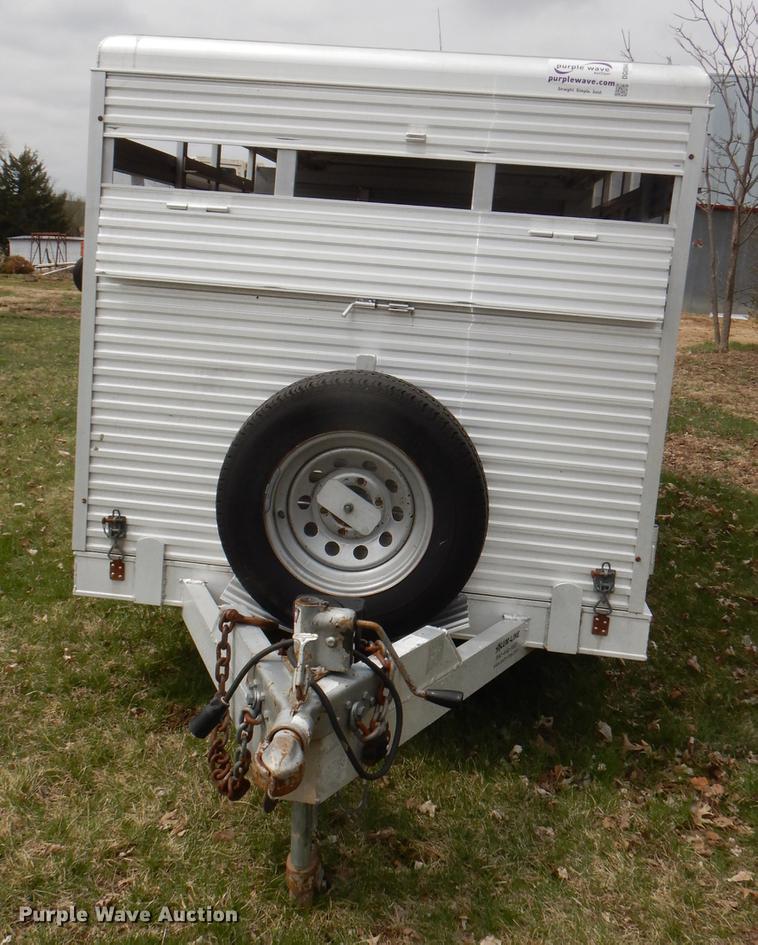 image for item DG0944 2003 Alum-Line Dual Line livestock trailer