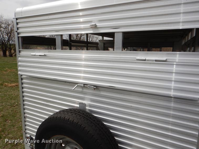 image for item DG0944 2003 Alum-Line Dual Line livestock trailer