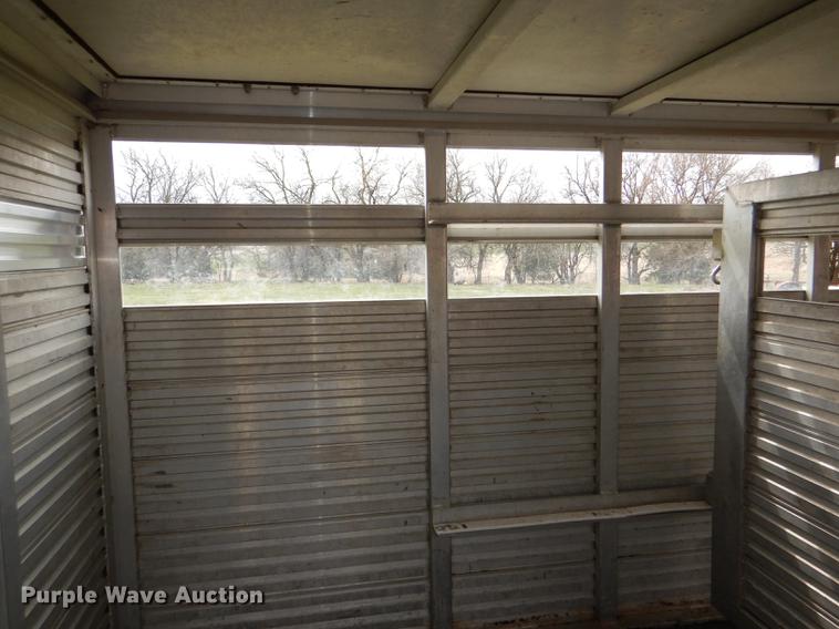 image for item DG0944 2003 Alum-Line Dual Line livestock trailer