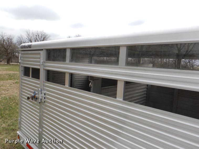 image for item DG0944 2003 Alum-Line Dual Line livestock trailer