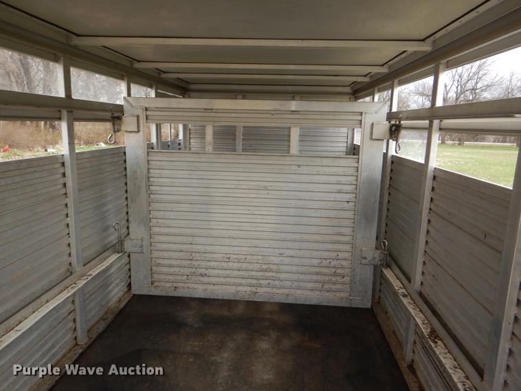 image for item DG0944 2003 Alum-Line Dual Line livestock trailer