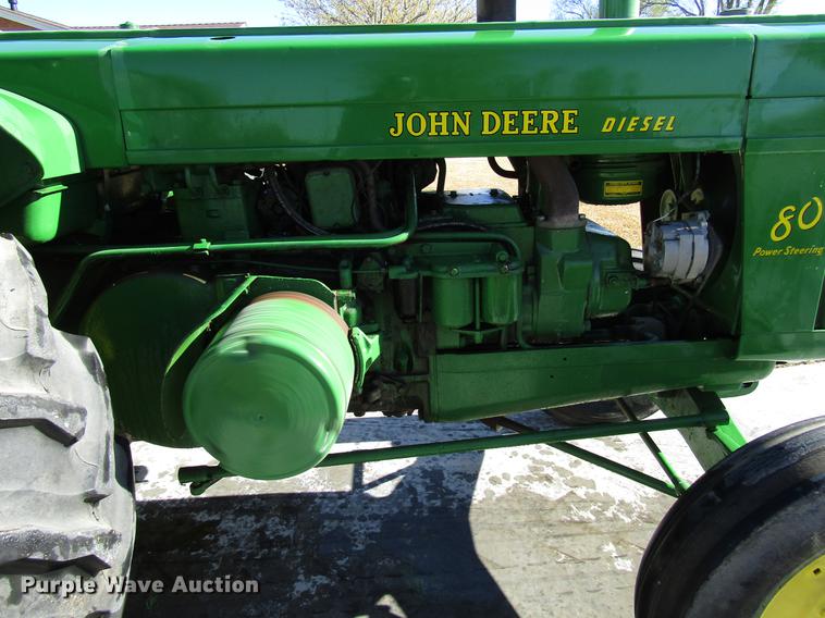 image for item FJ9669 John Deere 80 tractor