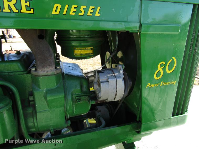 image for item FJ9669 John Deere 80 tractor