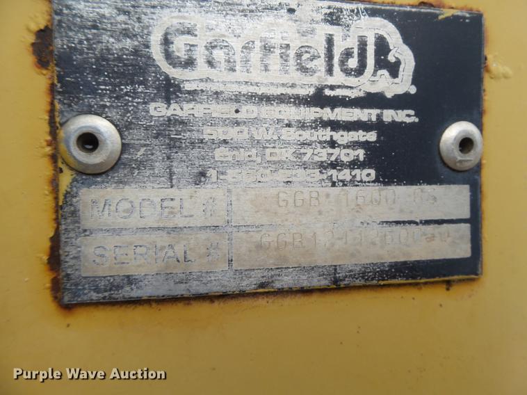 image for item FS9525 Garfield GGB1600RS grader
