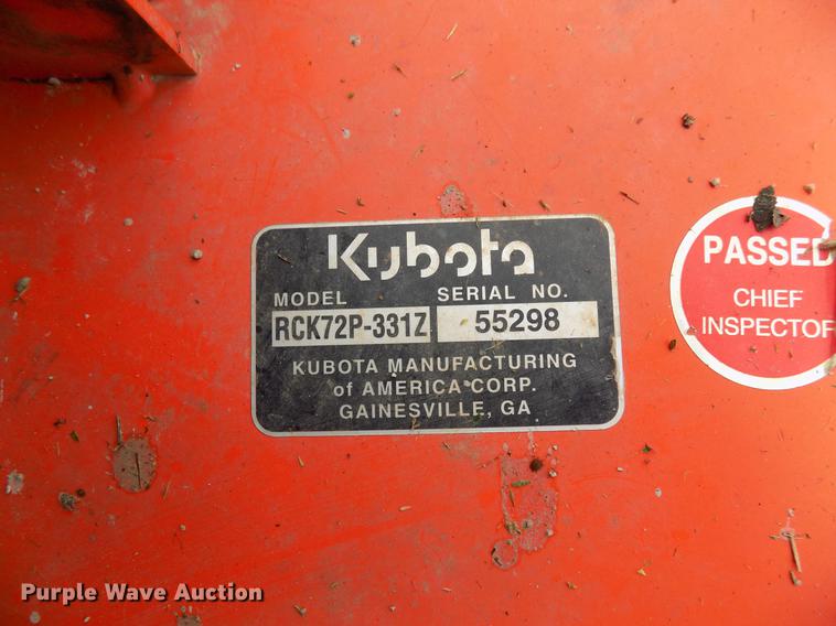 image for item DB9692 Kubota ZD331 ZTR lawn mower