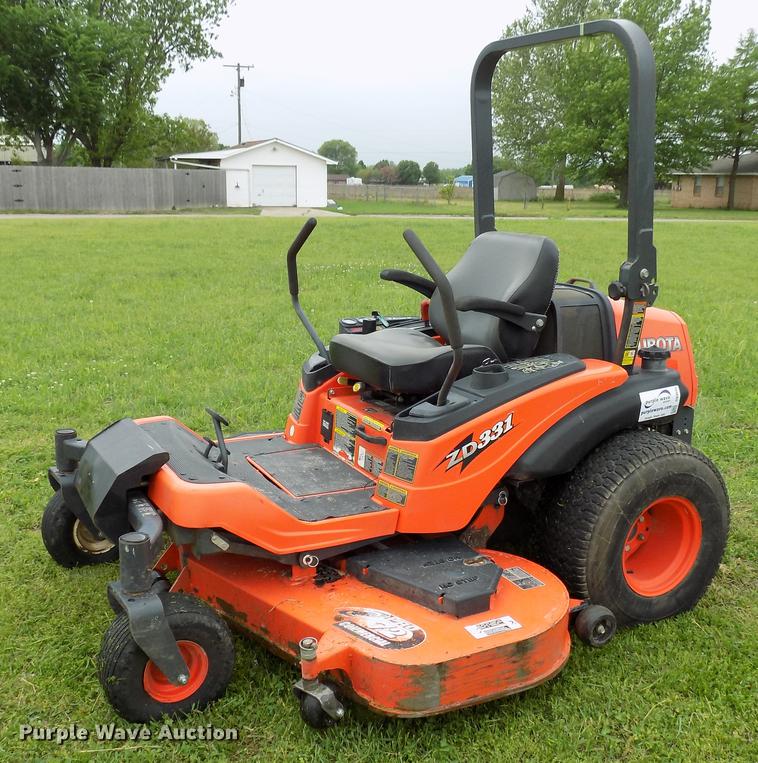 image for item DB9695 Kubota ZD331 ZTR lawn mower