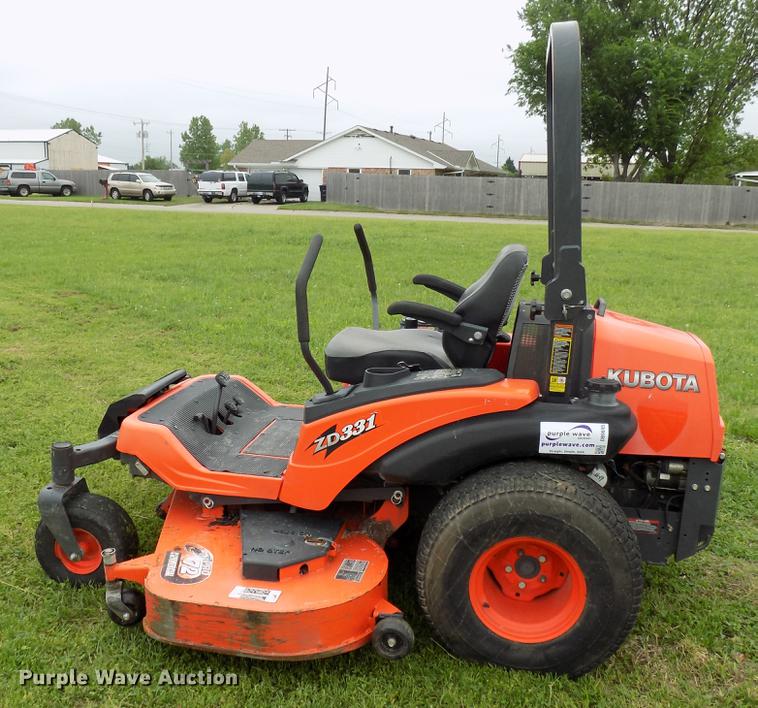 image for item DB9695 Kubota ZD331 ZTR lawn mower